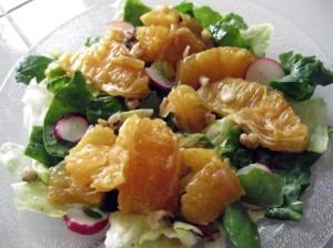 salade orange