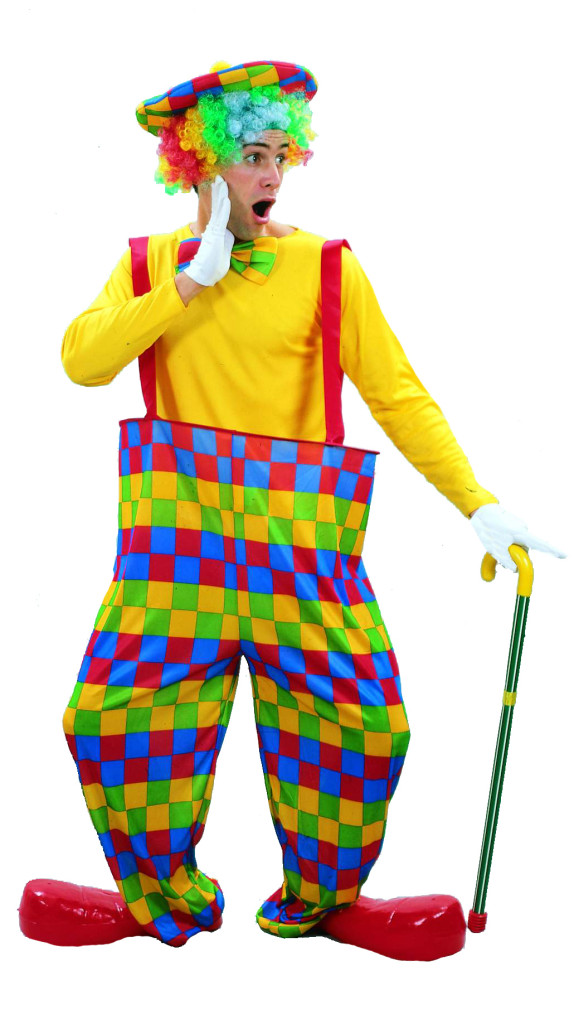 Déguisement de clown multicolore » Generation déguisement