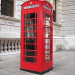 Cabine téléphonique Londonnienne