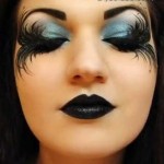 Maquillage noir sorcière