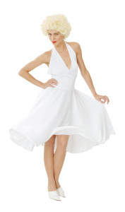 robe blanche marilyn monroe